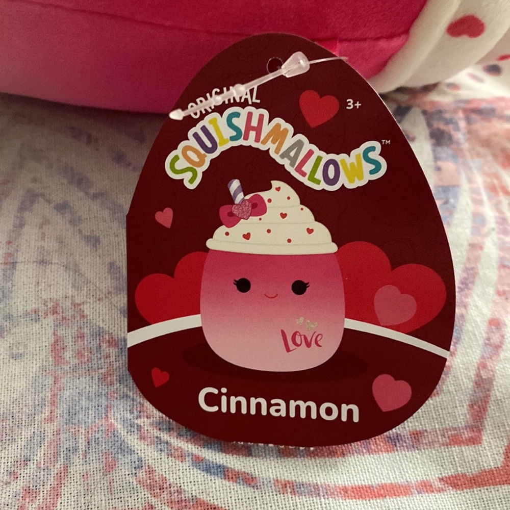 Squishmallows Squishmallow cinnamon frozen yogurt valentines stuffed plush - Picture 4 of 6